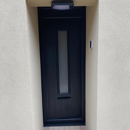 Completed SprayTech spraying job — serving Luton