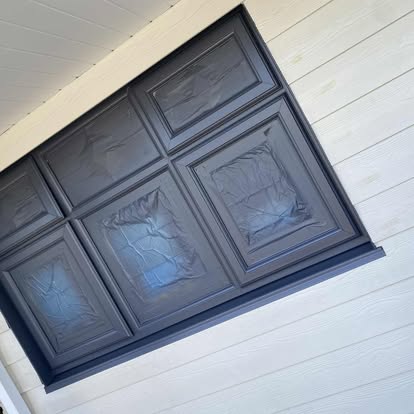 Garage Door & Roller Shutter Spraying — completed SprayTech job