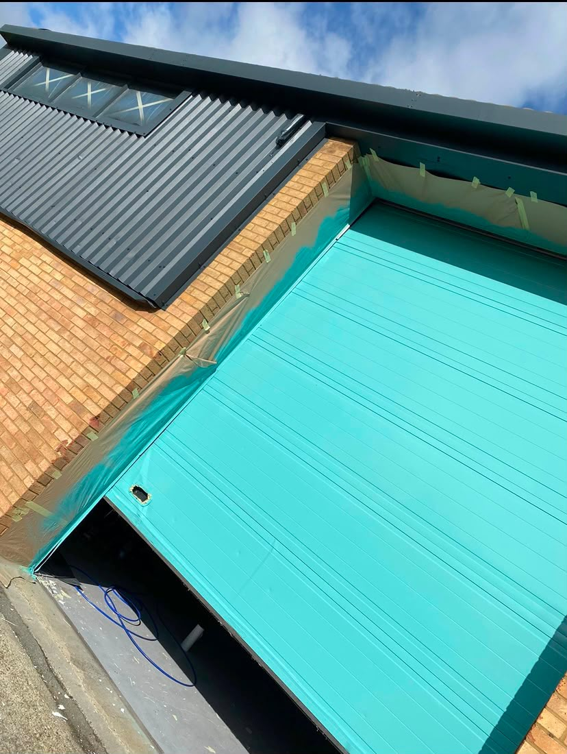Garage & shutter door respray